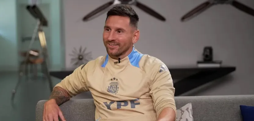messi entrevista