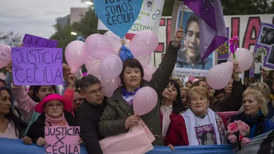 marcha-chaco-cecilia-strzyzowski-telefe-noticias