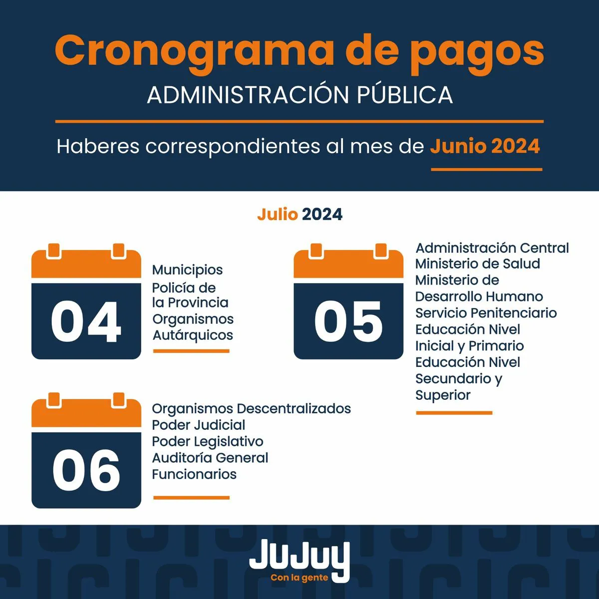 cronograma junio