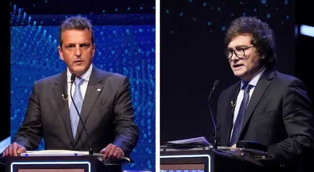 massa milei debate